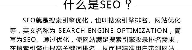网站SEO优化